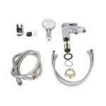 Змішувач для ванни Lidz Tani 011F на борт (з душовим гарнітуром) (k35) LDTAN011FCRM44977 Chrome