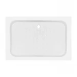 Душевой поддон KAPIELKA ST120x80х14 низкий, прямоугольный, диаметр слива 52 мм Lidz