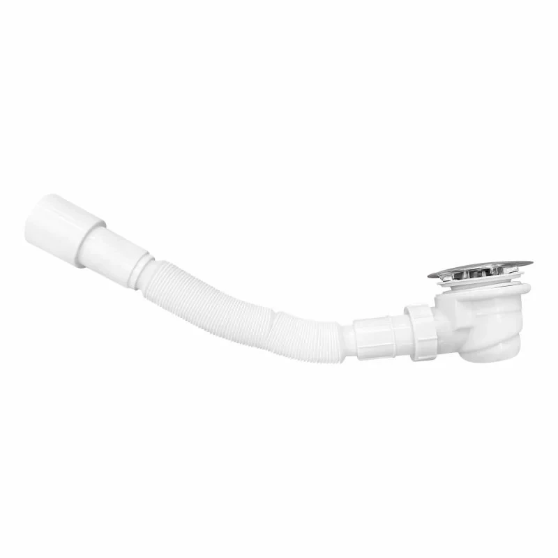 Lidz Душевой поддон KAPIELKA ST80x80x14 низкий, полукруглый,  диаметр слива 52 мм