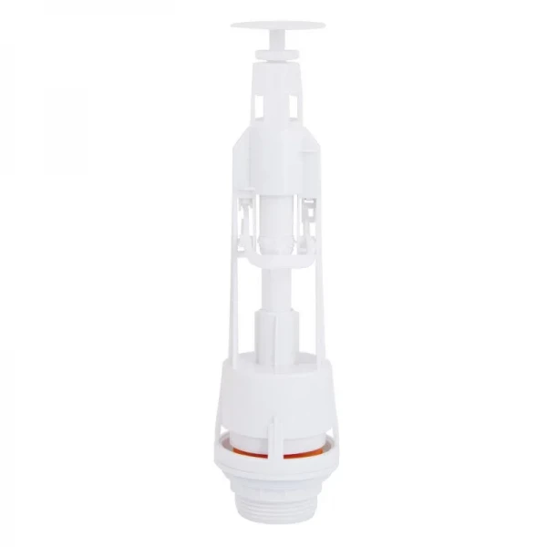 Зливний механізм для унітаза LT01 без клапана, Старт/Стоп, кнопка хром Lidz