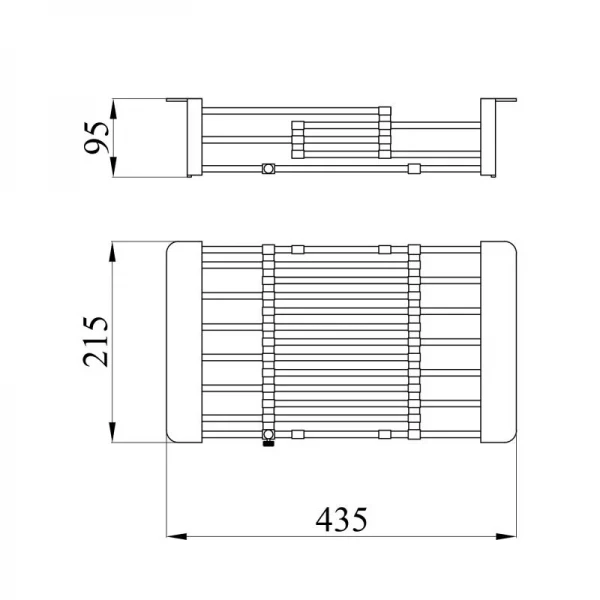 Корзина для мойки Lidz K01B