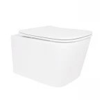 Унитаз подвесной Qtap Crow безободковый с сиденьем Soft-close QT05335171W