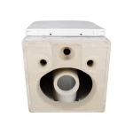 Готове рішення Qtap для ванної кімнати: підвісний унітаз Crow Ultra Quiet + комплект інсталяції Nest 4 в 1 (квадратна клавіша Chrome)