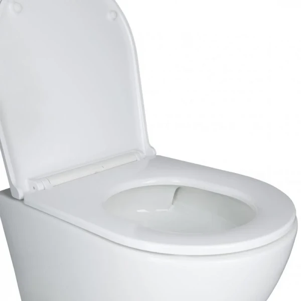 Готове рішення Qtap для ванної кімнати: підвісний унітаз Robin Ultra Quiet + комплект інсталяції Nest 4 в 1 (лінійна клавіша White)