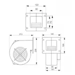 Вентилятор котла M Plus M Арт. X145