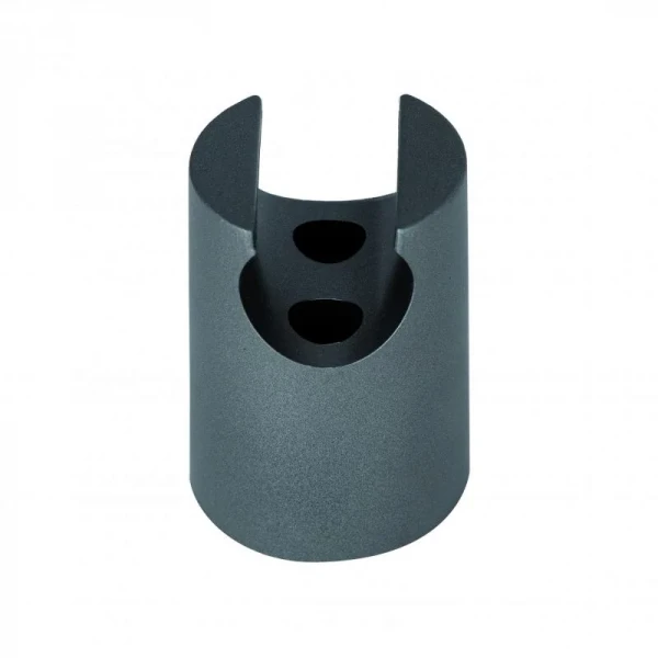Держатель для ручного душа Qtap Spojeni округлый QT829910842854GRP Graphite