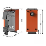 Котел твердотопливный стальной Thermo Alliance Magnum V 4.0 SF 16