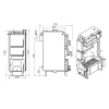 Котел твердотопливный стальной Thermo Alliance Ferrum Plus V 4.0 FSF+ 16