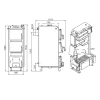 Котел твердотопливный стальной Thermo Alliance Vulcan V 4.0 SF 35
