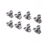 Душевая кабина Qtap Virgo BLA1099AC8 90x90 см, стекло Clear 8 мм, без поддона