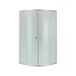 Душевая кабина Lidz Latwa SC80x80.SAT.LOW.FR, стекло Frost 4 мм + Lidz Душевой поддон KAPIELKA ST80x80x15