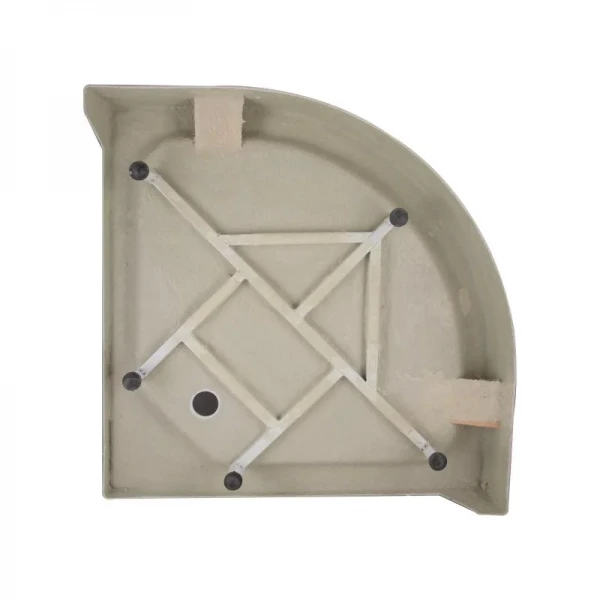 Душевая кабина Lidz Latwa SC80x80.SAT.LOW.GR, стекло тон. 4 мм + Lidz Душевой поддон KAPIELKA ST80x80x15