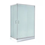 Душевая кабина Lidz Wawel SC100x80.SAT.LOW.FR, стекло Frost 5 мм + Lidz Душевой поддон KAPIELKA ST100x80х14