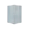 Душевая кабина Lidz Wawel SC90x90.SAT.LOW.FR, стекло Frost 4 мм + Lidz Душевой поддон KAPIELKA ST90x90х14