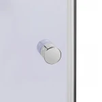 Душова кабіна Lidz Wawel SC80x80.SAT.LOW.GR, скло тон. 4 мм + Lidz Душовий піддон KAPIELKA ST80x80х14