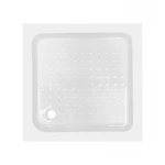 Душова кабіна Lidz Wawel SC80x80.SAT.LOW.GR, скло тон. 4 мм + Lidz Душовий піддон KAPIELKA ST80x80х14