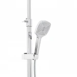 Душевая система универсальная Lidz Wawel 1030 на три потребителя (с изливом) (k35) LDWAW1030CRM45391 Chrome