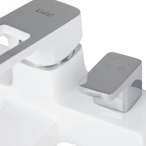 Смеситель для ванны Lidz Wawel 006 (c душевым гарнитуром) (k35) LDWAW006WHI45398 White