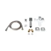 Смеситель для ванны Lidz Wawel 006 (c душевым гарнитуром) (k35) LDWAW006WHI45398 White