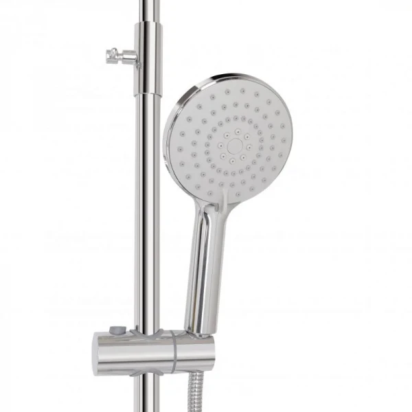 Душевая система универсальная Lidz Latwa 1030 на три потребителя (с изливом) (k35) LDLAT1030CRM45417 Chrome