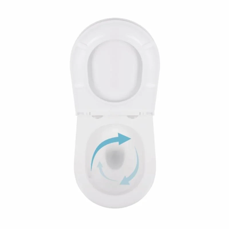 Унитаз подвесной Qtap Taurus безободковый с сиденьем Soft-close QT2433084EUQW