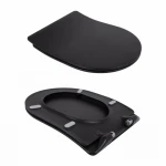 Унітаз підвісний Qtap Taurus безободковий з сидінням Soft-close QT2433084EUQMB