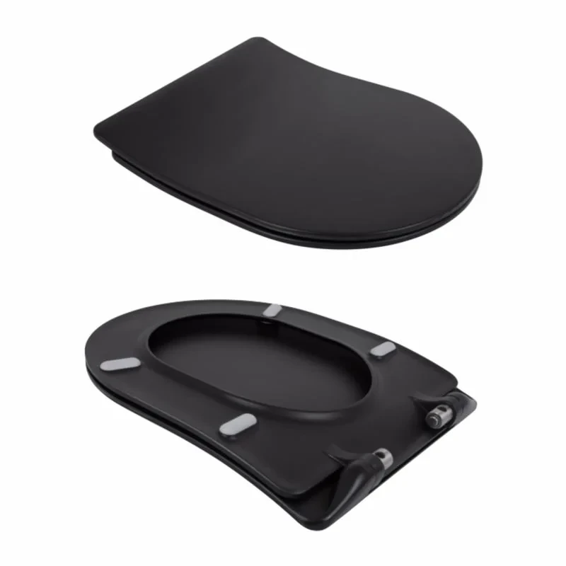 Унітаз підвісний Qtap Taurus безободковий з сидінням Soft-close QT2433084EUQMB