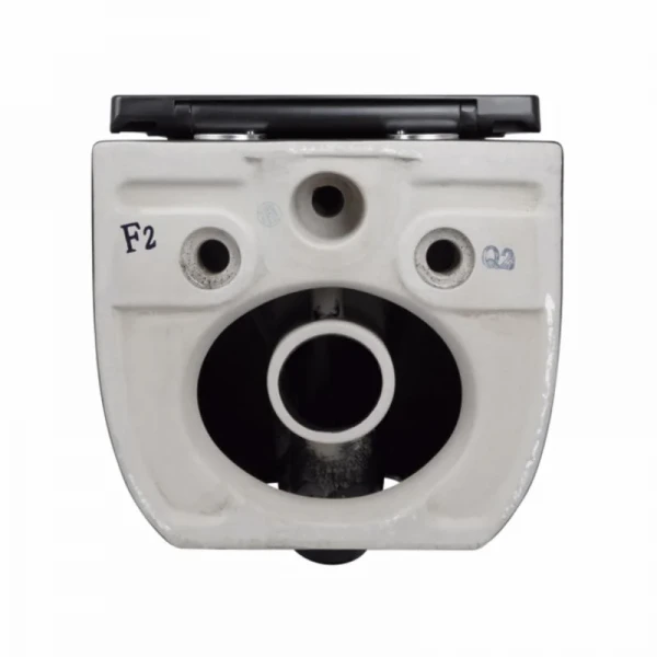 Унитаз подвесной Qtap Gemini безободковый с сиденьем Soft-close QT2533076EUQMB