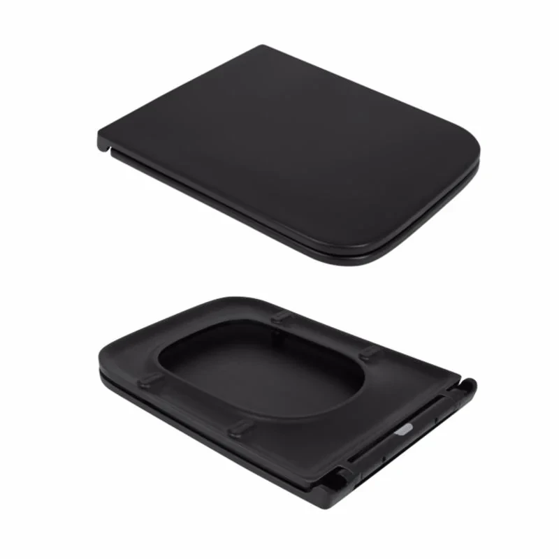 Унитаз подвесной Qtap Gemini безободковый с сиденьем Soft-close QT2533076EUQMB