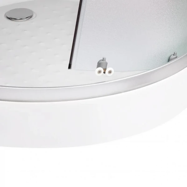 Гидромассажный бокс Lidz Tani SBM90x90.SAT.LOW.FR, стекло Frost 4 мм