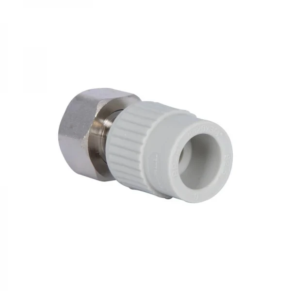 Муфта под Евроконус PPR с накидной гайкой Thermo Alliance 20х3/4