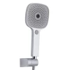 Смеситель для ванны Qtap Swan Eco с длинным поворотным изливом (c душевым гарнитуром) QTSWA2601CRM45533 Chrome