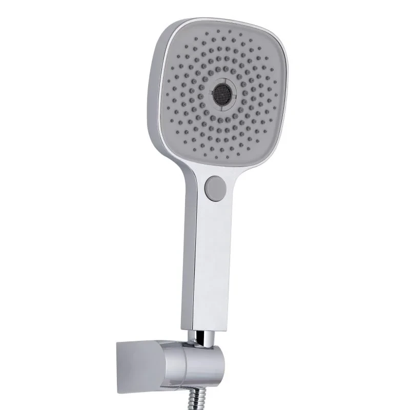 Смеситель для ванны Qtap Swan Eco с длинным поворотным изливом (c душевым гарнитуром) QTSWA2601CRM45533 Chrome