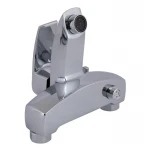 Смеситель для ванны Qtap Swan Eco (c душевым гарнитуром) QTSWA259CRM45534 Chrome