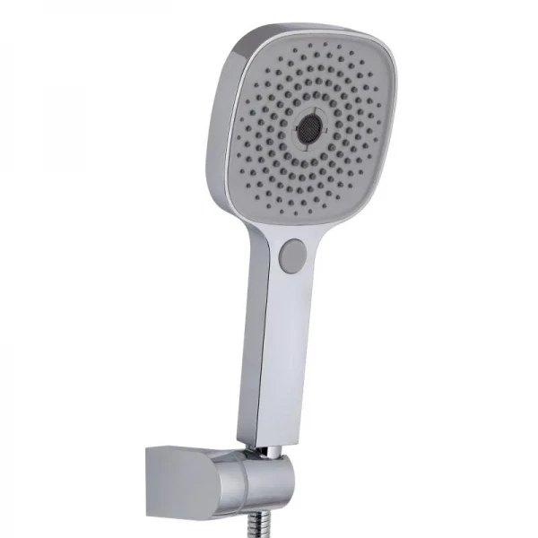 Смеситель для ванны Qtap Swan Eco (c душевым гарнитуром) QTSWA259CRM45534 Chrome