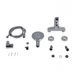 Смеситель для ванны Qtap Stenava New (c душевым гарнитуром) QTSTE259CRM45537 Chrome