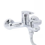 Смеситель для ванны Qtap Jay (c душевым гарнитуром) QTJAY259CRM45541 Chrome