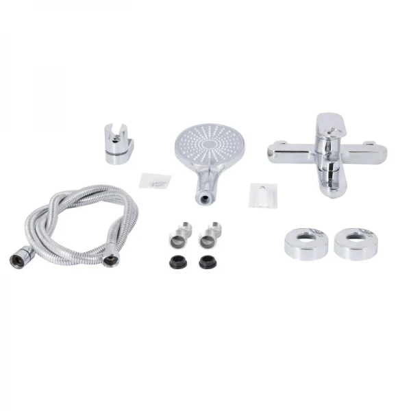 Смеситель для ванны Qtap Jay (c душевым гарнитуром) QTJAY259CRM45541 Chrome