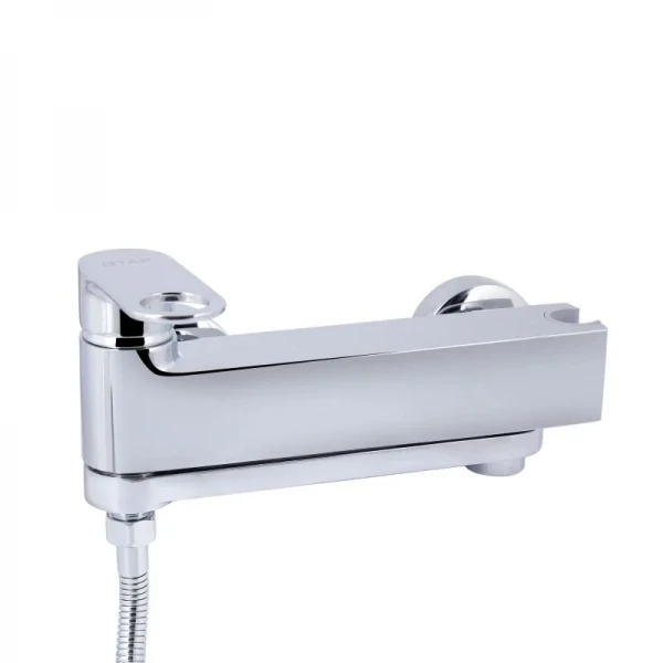 Смеситель для ванны Qtap Jay с поворотным изливом (c душевым гарнитуром) QTJAY260CRM45542 Chrome