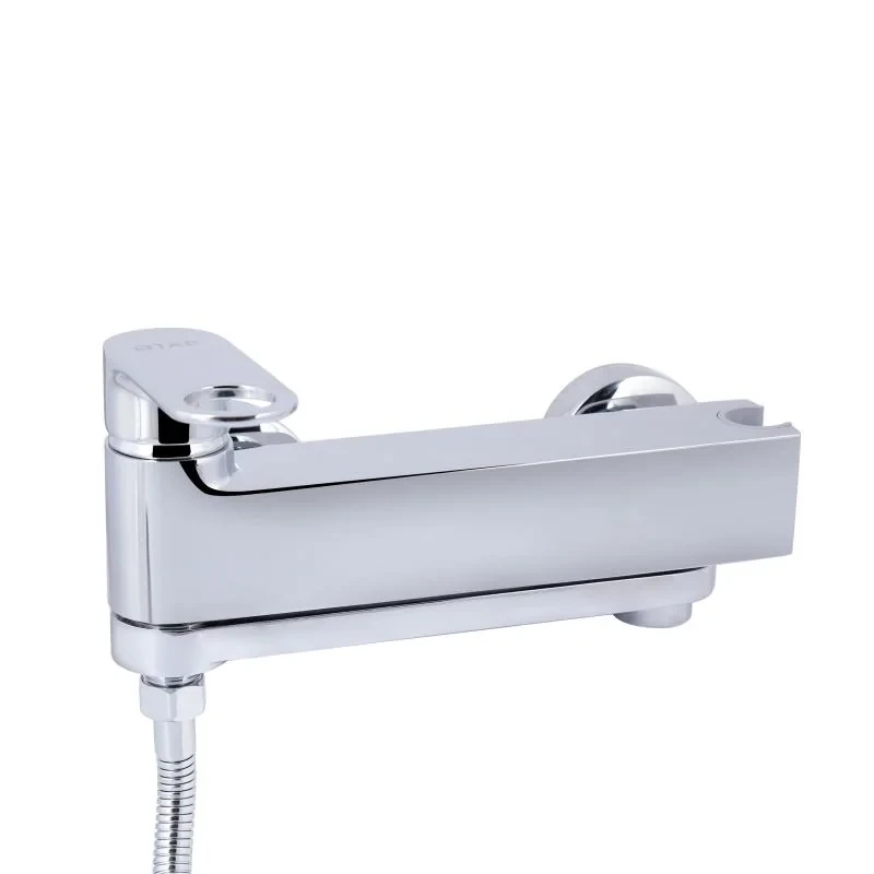 Смеситель для ванны Qtap Jay с поворотным изливом (c душевым гарнитуром) QTJAY260CRM45542 Chrome