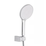 Смеситель для ванны Qtap Jay с длинным поворотным изливом (c душевым гарнитуром) QTJAY2601CRW45552 Chrome/White