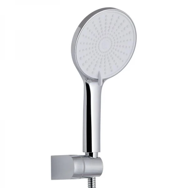 Смеситель для ванны Qtap Jay (c душевым гарнитуром) QTJAY259CRW45553 Chrome/White
