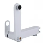 Смеситель для ванны Qtap Jay с поворотным изливом (c душевым гарнитуром) QTJAY260CRW45554 Chrome/White