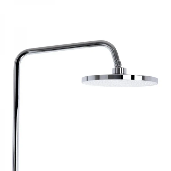 Душевая система универсальная Qtap Jay на три потребителя (с изливом) QTJAY111CRW45555 Chrome/White