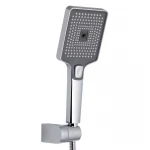 Смеситель для ванны Qtap Aries с длинным поворотным изливом (c душевым гарнитуром) QTARI2601CRM45558 Chrome