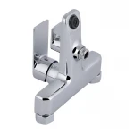 Смеситель для ванны Qtap Aries (c душевым гарнитуром) QTARI259CRM45559 Chrome