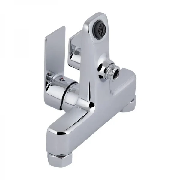 Смеситель для ванны Qtap Aries (c душевым гарнитуром) QTARI259CRM45559 Chrome