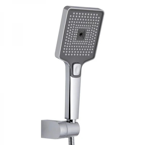 Смеситель для ванны Qtap Aries (c душевым гарнитуром) QTARI259CRM45559 Chrome