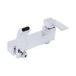 Змішувач для ванни Qtap Swan Cascada з поворотним виливом (з душовим гарнітуром) QTSWA260CRM45565 Chrome