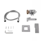 Набор для гигиенического душа Qtap Swan Cascada прямоугольный QTSWA262CRM45567 Chrome